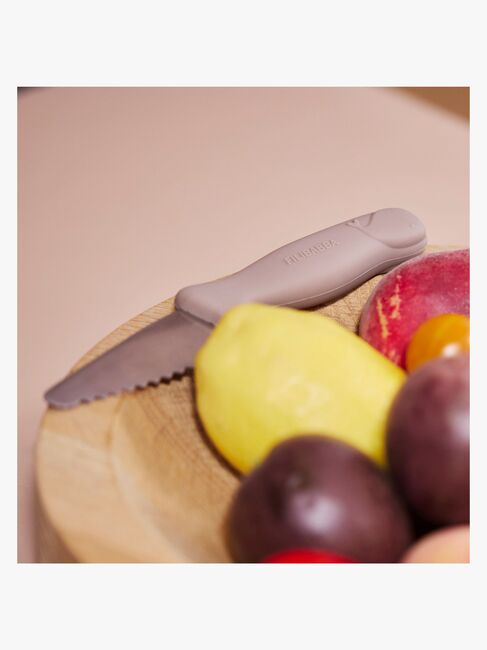 FILIBABBA Knivsett for Barn 2-Pakk, Warm Grey/Rose