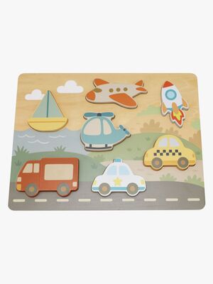 Kinder and Kids Puslespill Kjøretøy