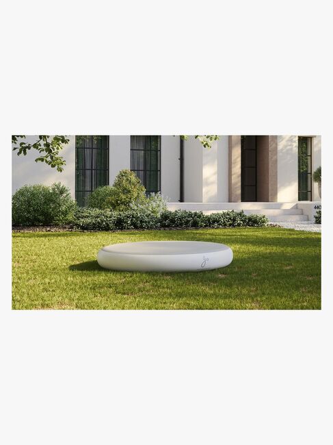 Jupiduu Utendørs Hoppeplate, Hvit/Grå