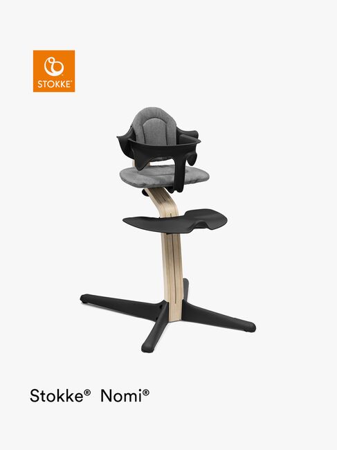 Stokke Nomi Stol Natural, Black