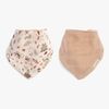 FILIBABBA Bandana Tøysmekker 2-Pakk, Little Wonders/Warm Grey
