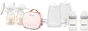 Beemoo Care Duo Elektrisk Dobbelbrystpumpe inkl. Brystmelkposer & Brystmelkflaske 180 ml 2-pack