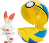 Pokémon Clip'N Go Scorbunny & Quick Ball Figursett