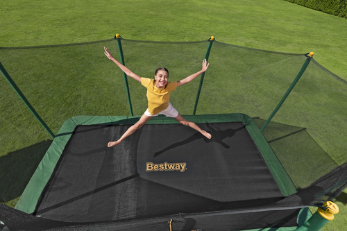 Bestway Trampoline Xtreme Air Rectangular 457x274x283, Grønn