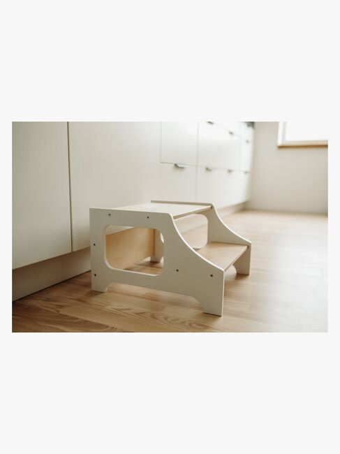 Duck Woodworks Skammel, Hvit