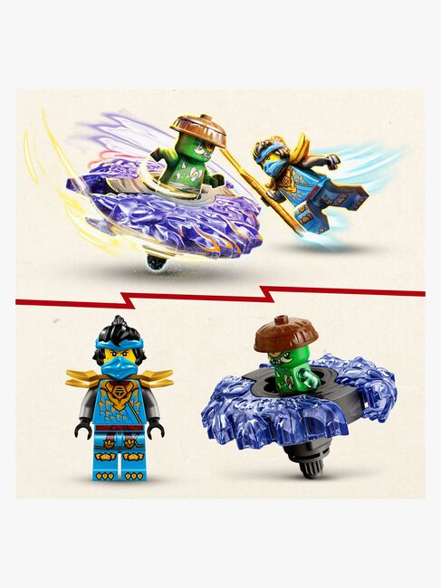 LEGO Ninjago 71849 Nya mot Mutasjonsmonster-spinner