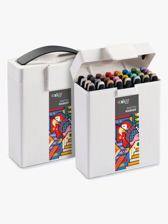 Carioca Plus Alkoholbaserte Skissepenner 32-Pakk