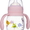 2B Baby Tåteflaske Med Håndtak Babblarna 180 ml, Rosa