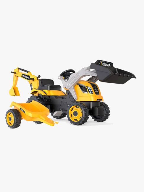 Smoby  Maks Builder Traktor + Tilhenger