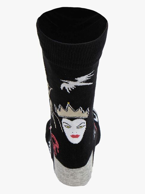 Disneys Villains Sokker 3-pakning, Svart