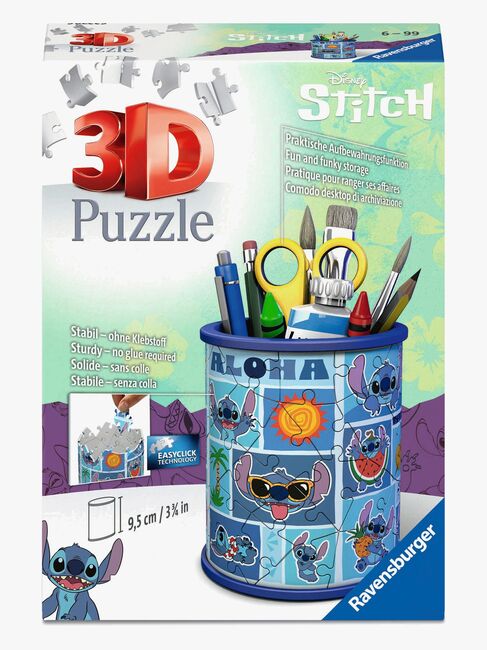 Ravensburger Disney Lilo & Stitch 3D-puslespill Penneholder 54 Brikker