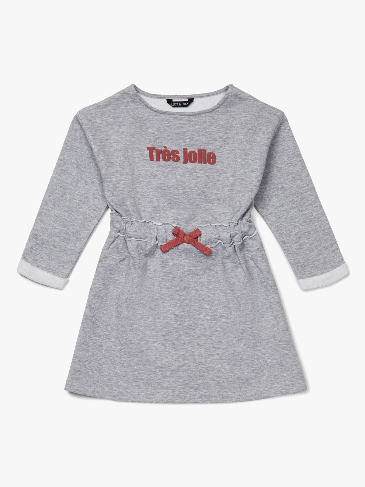 Luca & Lola Abele Kjole, Grey Melange