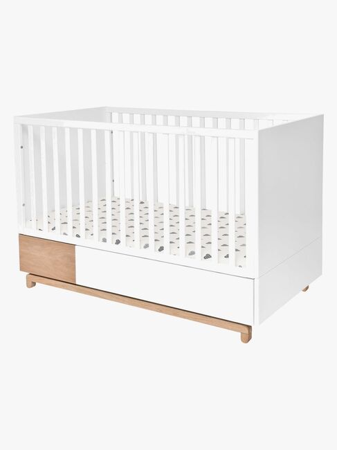 Bellamy Nomi Sprinkelseng 3-i-1, Hvit