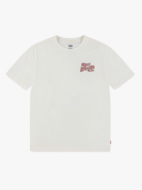Levi's LVB Worn By Cowboys T-skjorte, Egret