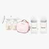 Beemoo CARE Duo Elektrisk Dobbelbrystpumpe inkl. Brystmelkflaske 240 ml 2-pack