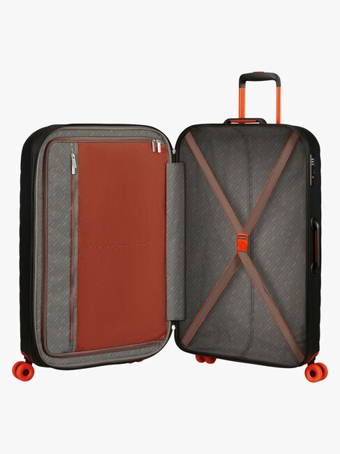 American Tourister Neovibe Spinner Koffert 96-106L, True Black