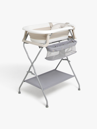 Beemoo CARE Assist Badebalje inkl. Badestøtte og Badstativ, Beige