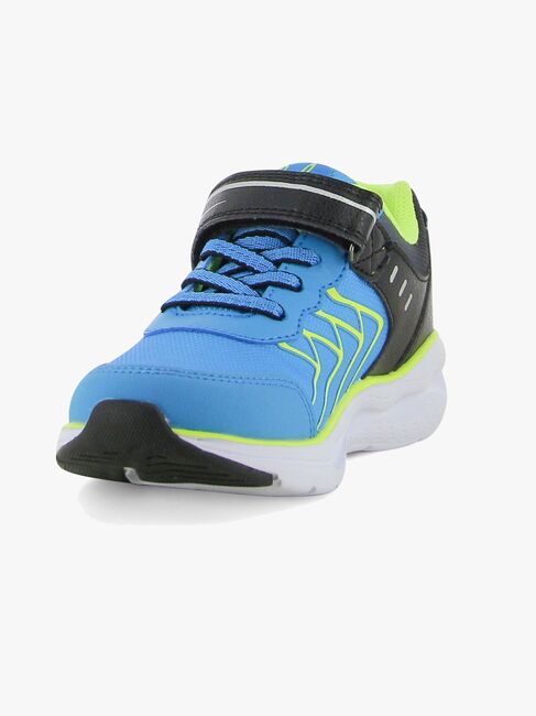 Leaf Varberg Blinkende Sneakers, Blue/Black