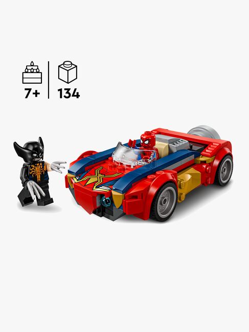 LEGO Super Heroes 76336 Spider-Man i bil mot venomifisert Wolverine