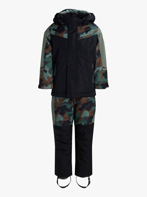 Nordbjørn Lech Skisett, Anthracite/Camo Splash Classic