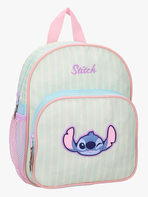 Disney Stitch Ryggsekk Super Stripes 7L, Grønn
