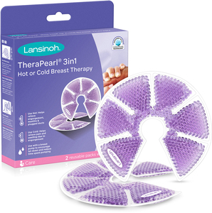 Lansinoh Thera Pearl 3-in-1 Hot or Cold Brystpleie