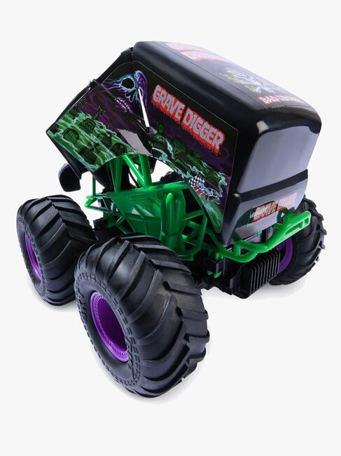 Monster Jam Radiostyrt Monstertruck Smash & Bash Grave Dig