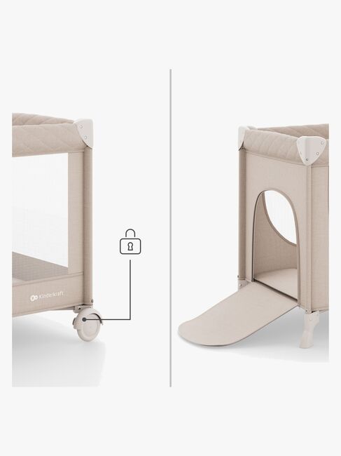 Kinderkraft LEODY UP Reiseseng, Beige