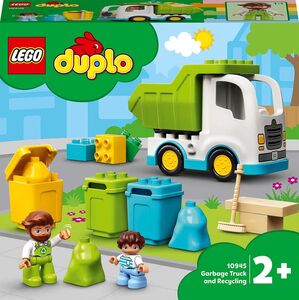 LEGO DUPLO Town 10945 Søppelbil og avfallsortering