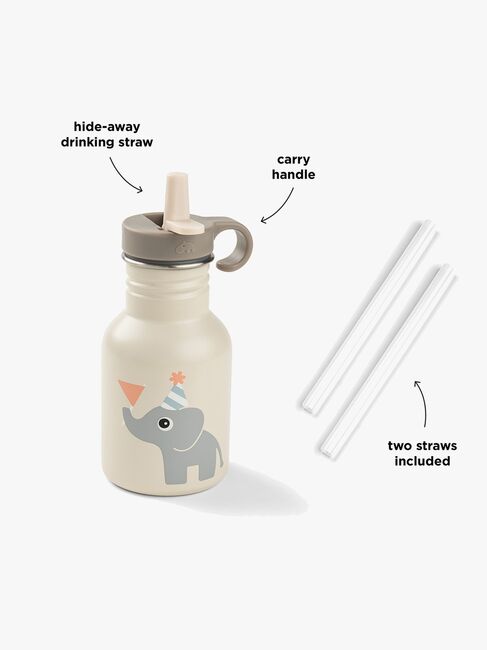 Done By Deer Celebration Metallflaske, Sand