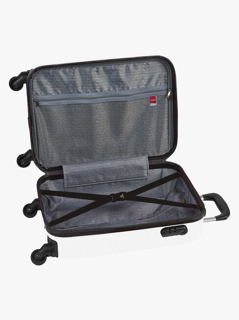 Snoopy Kabin Trillekoffert 40L Friends Forever, Hvit