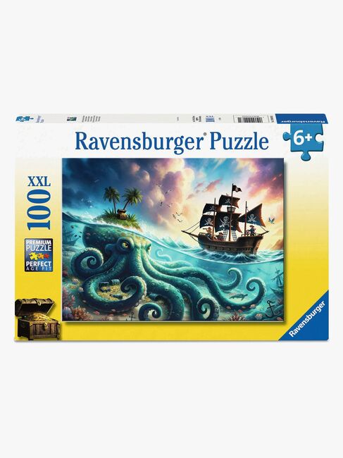 Ravensburger Puslespill Pirate Treasure 100 Brikker