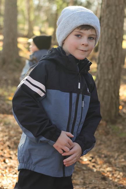 Lindberg Lingbo Skalljakke, Black/Blue