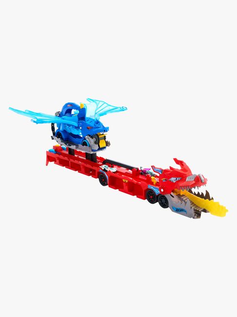 Hot Wheels City Ultimate Dual Dragon Hauler Lastebil