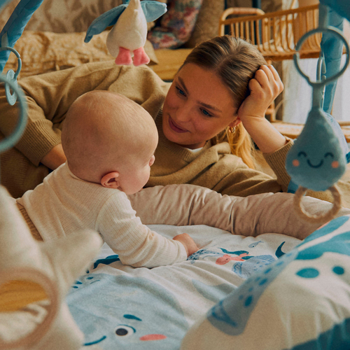 Kinderkraft COZYPLAY Babygym, Nordic Breeze