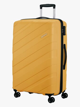 American Tourister Jetdriver Spinner Trillekoffert 100L, Banana Cream
