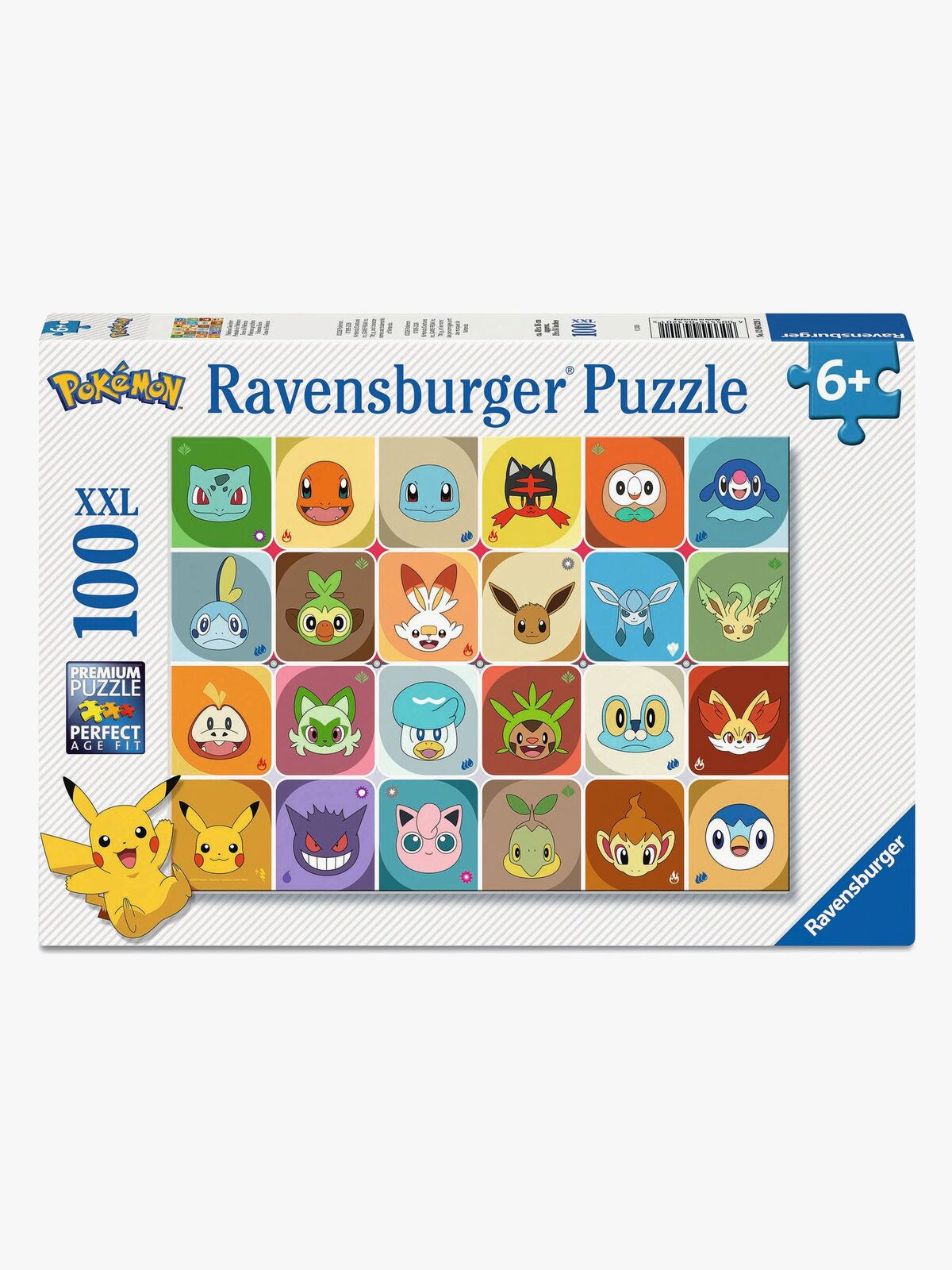 Ravensburger Pokémon Puslespill Multicharacter 100 Brikker