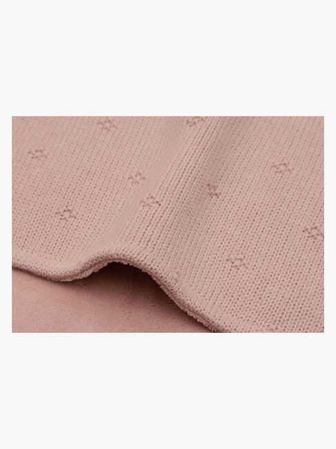 Jollein Strikket Teppe, Wild Rose