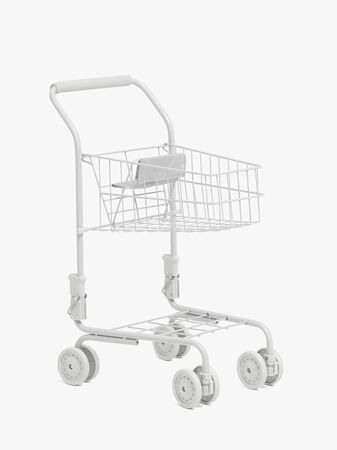 Cloudberry Castle Handlevogn, Lysegrå