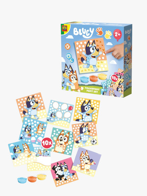 SES Creative Bluey Hobbysett Fingermaling