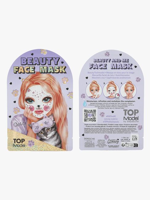 TOPModel BEAUTY and ME Ansiktsmaske Dyr, Blandet