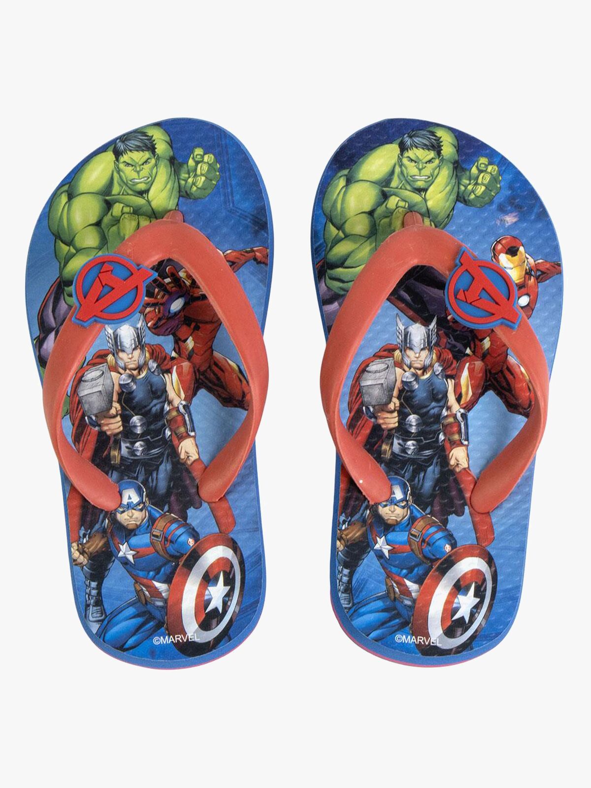 Marvel Avengers Flippflopper, Mørkeblå