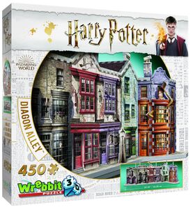Harry Potter 3D-puslespill Diagonallmenningen 450 biter