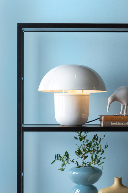 PresentTime Fat Mushroom Bordlampe, White