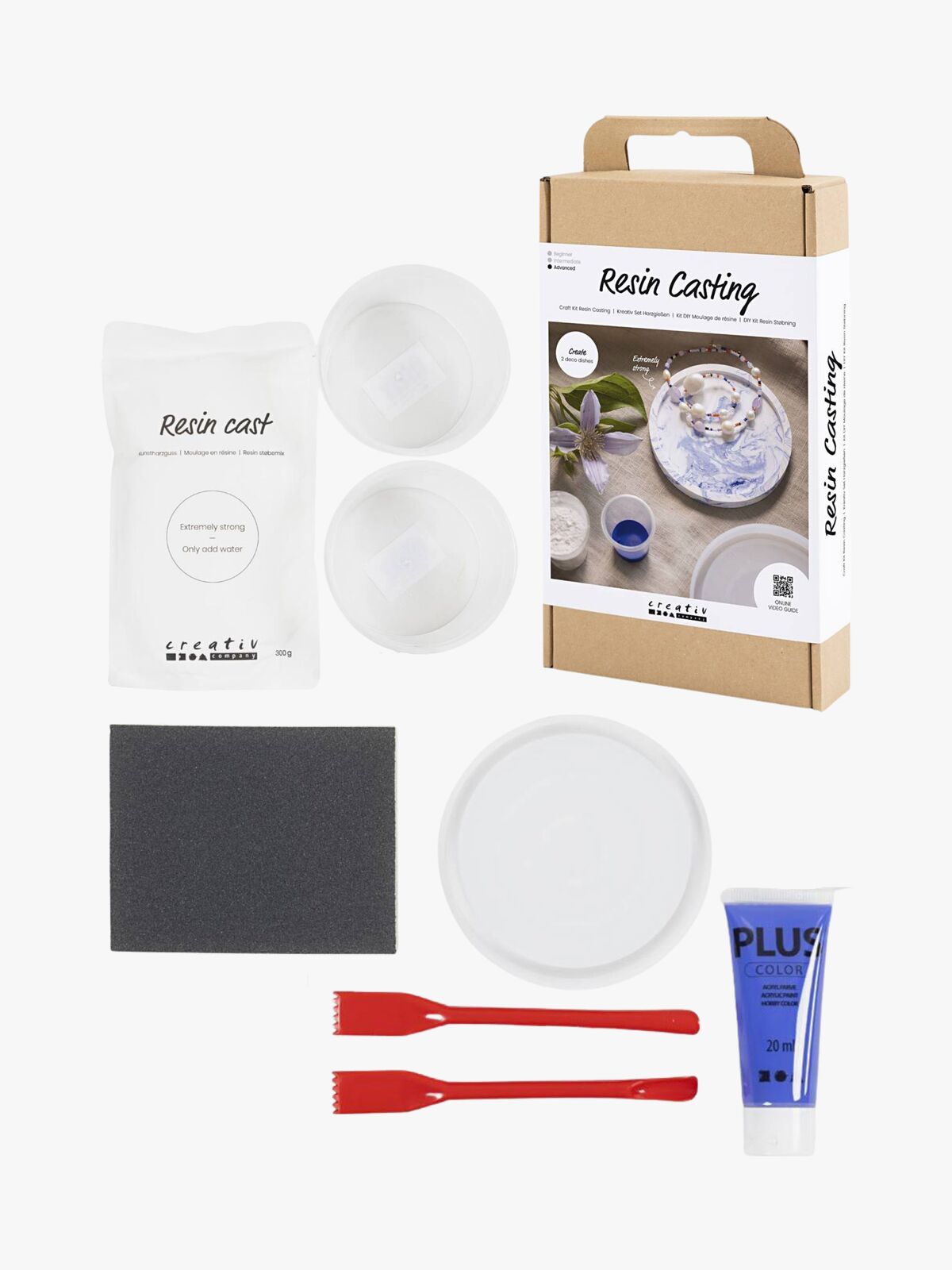 Creativ Company DIY Hobbysett Harpiksstøping Marmorering