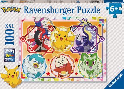 Ravensburger Pokémon XXL Puslespill 100 Brikker