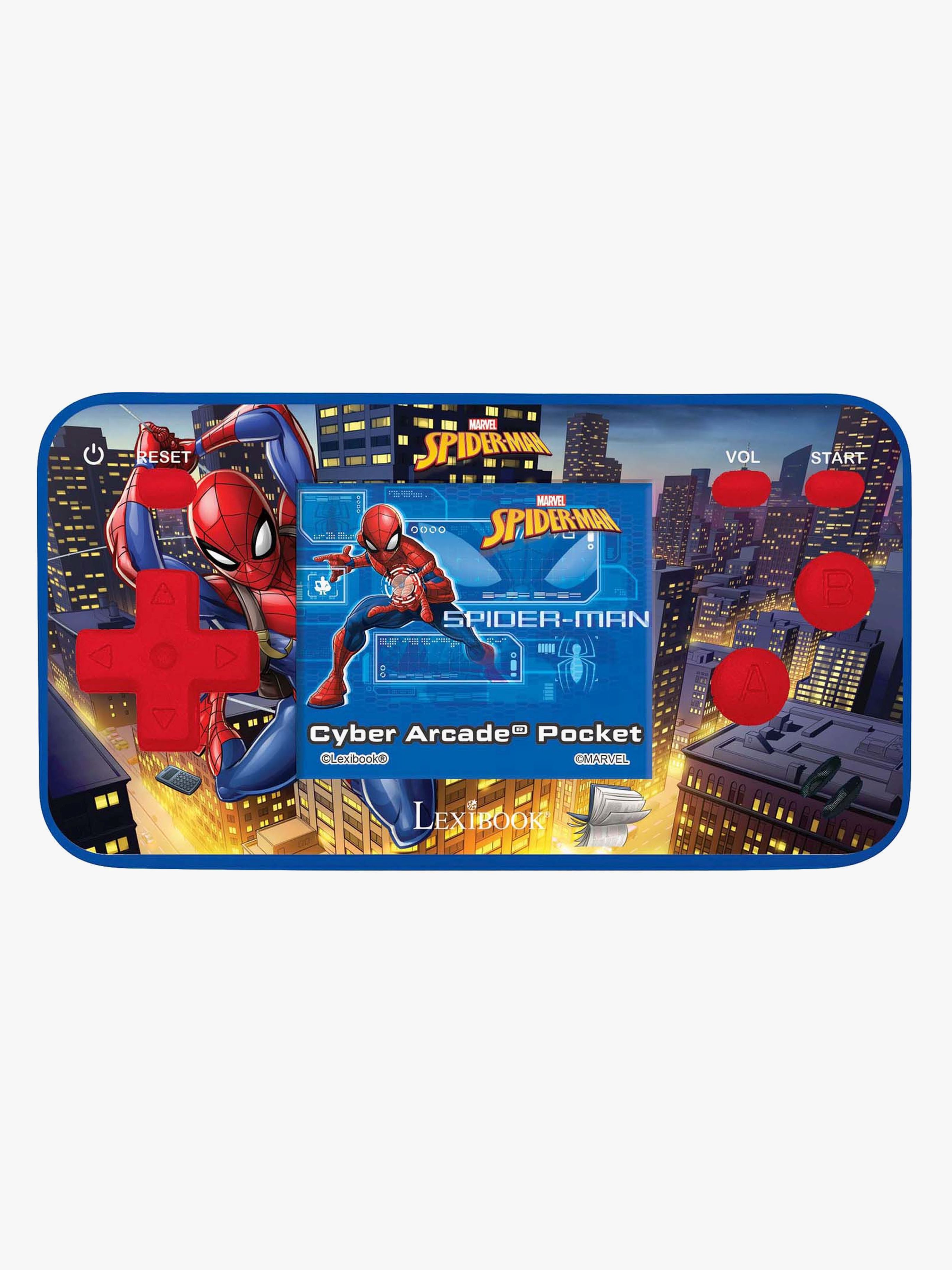 Marvel Spider-Man Cyber Arcade Pocket, 150 Spill Spillkonsoll - Spillkonsoller