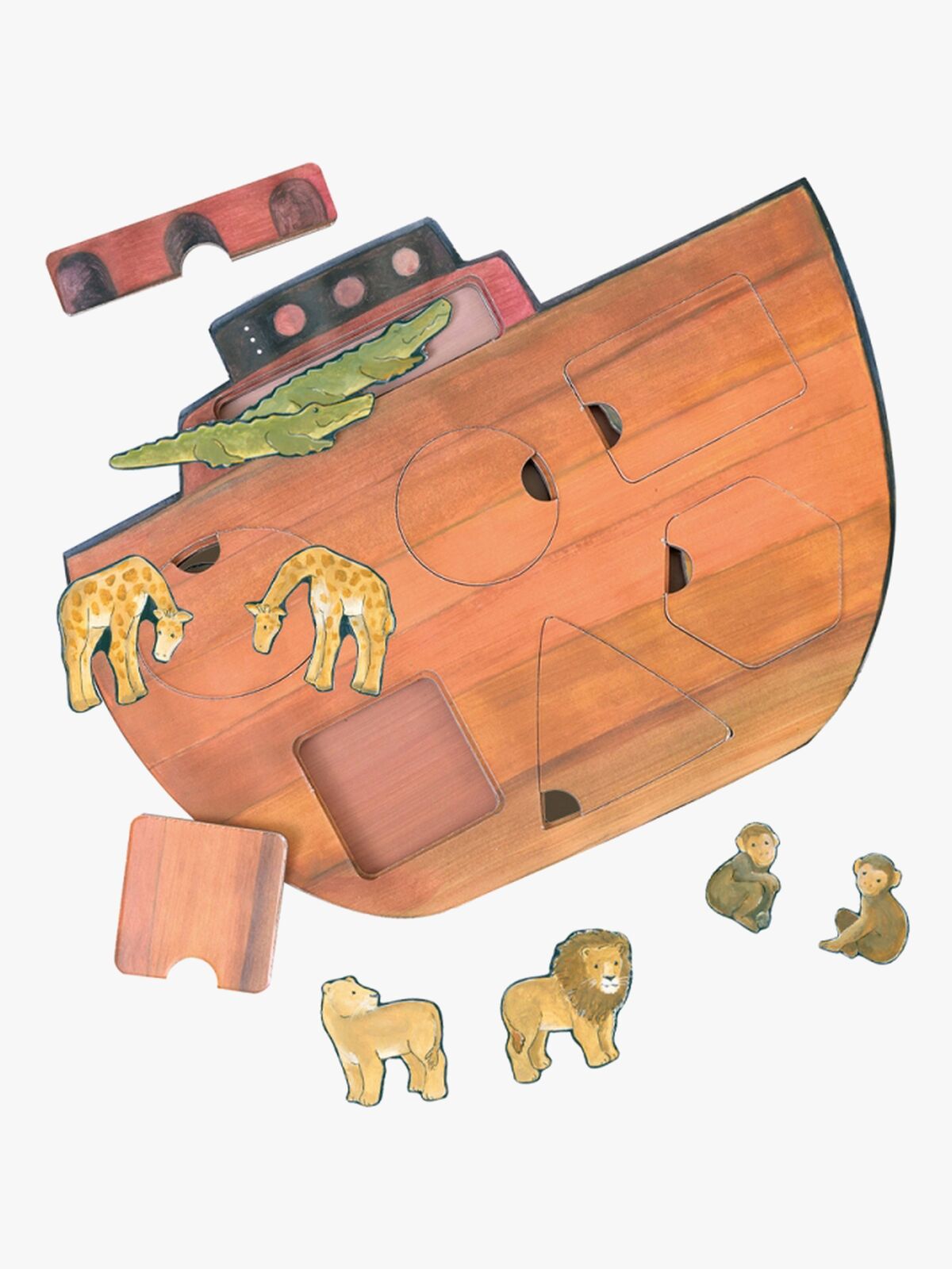 Egmont Toys Puslespill Skogen Noas Ark 7 Brikker