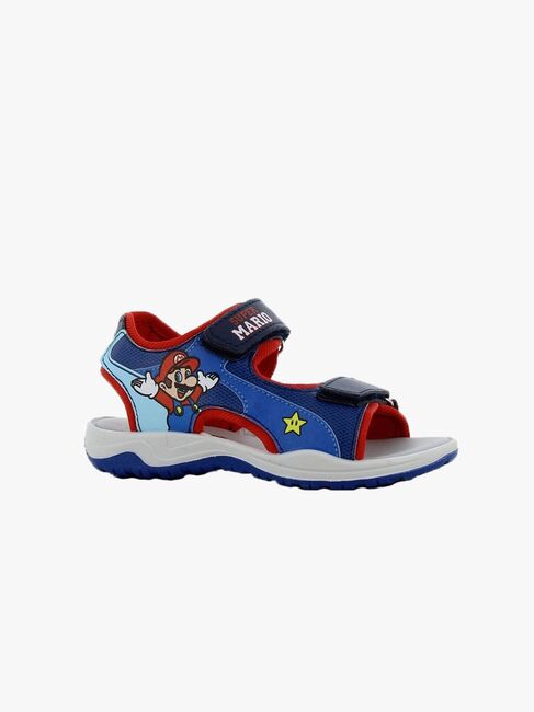Super Mario Sandaler, Navy/Red
