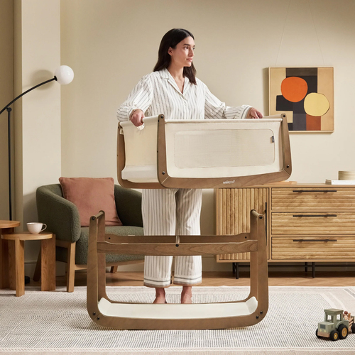 Snüz SnuzPod 5 Bedside Crib, Walnut